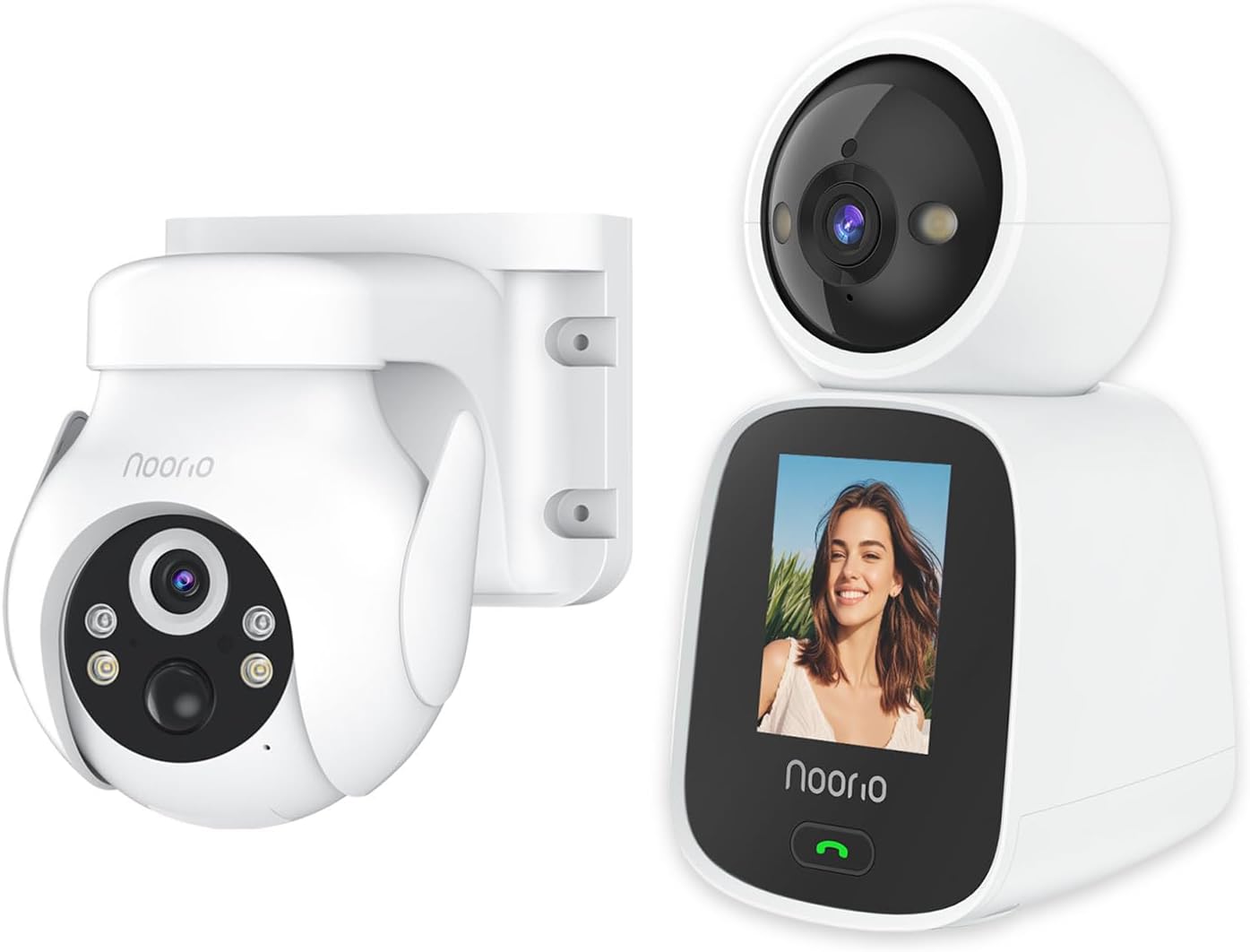 Noorio Home Security System with Smart CL200-5G Camera, BD200 Camera