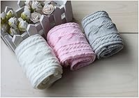 Vista 3 de Toptim Calentadores de piernas de punto para niñas pequeñas, niños y niños