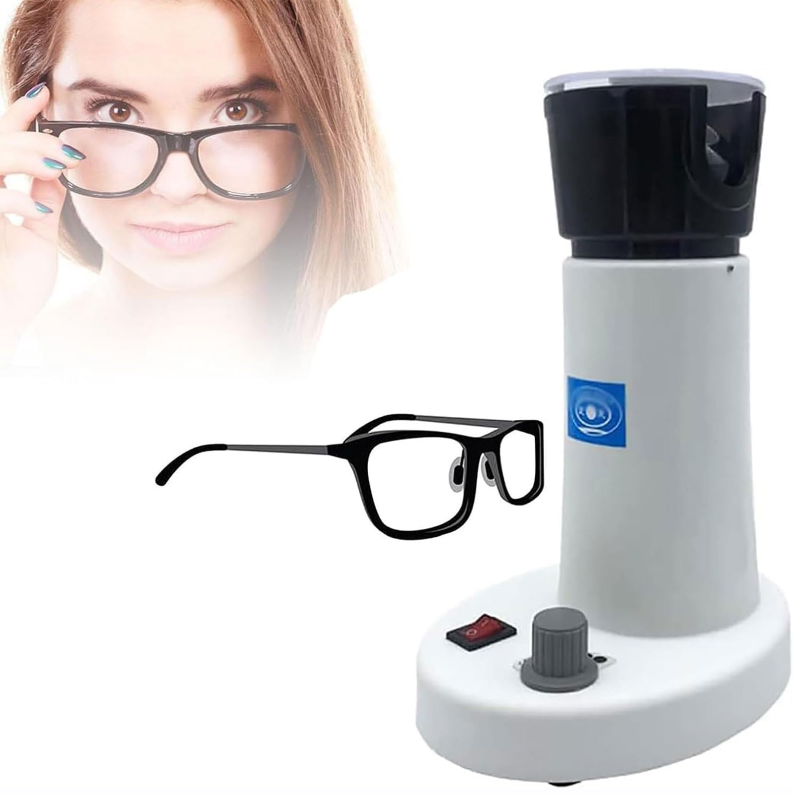 Chauffage de monture de lunettes optique pour éviter la casse des montures rigides en plastique