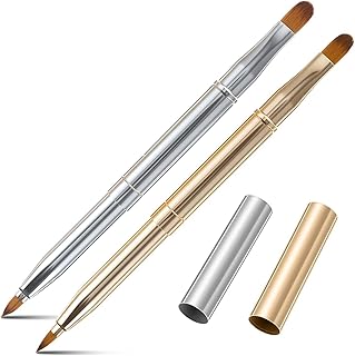 2 brochas de labios de doble punta para lápiz...