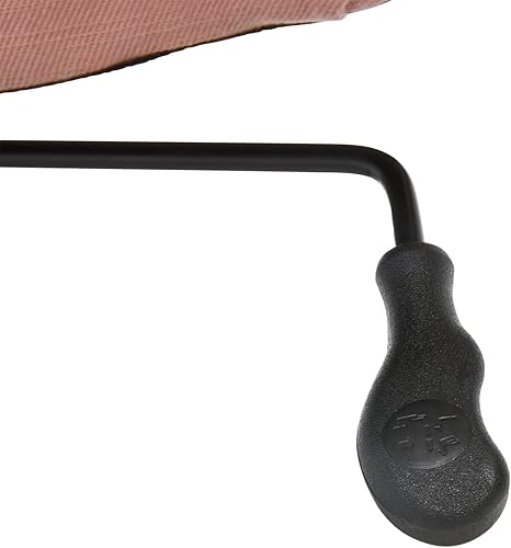 Miniatura 8 de Serta Silla ejecutiva de oficina con respaldo alto y soporte lumbar, ergonómica, tapizada, giratoria, diseño amigable para juegos, microfibra, rosa