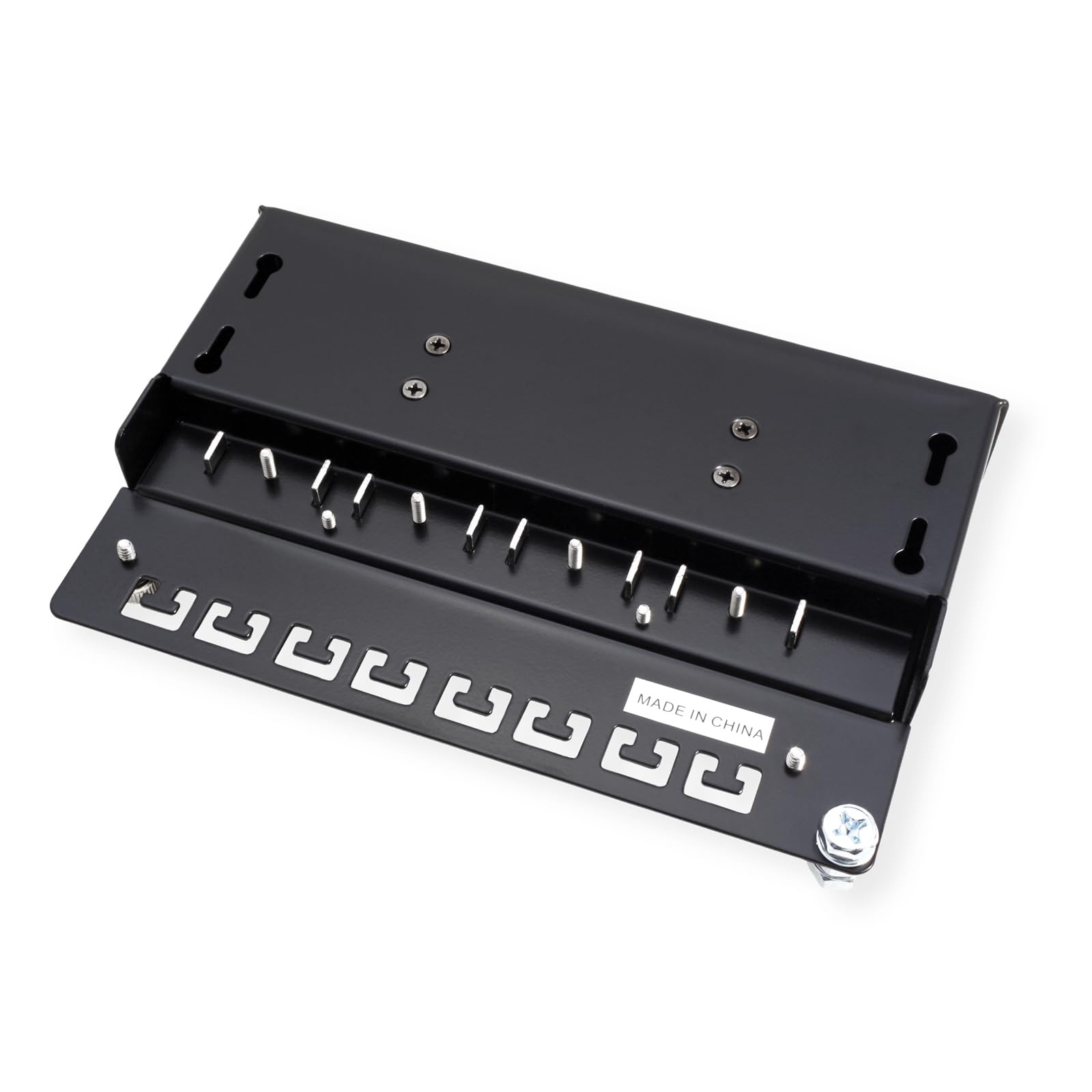 Roline Panneau de raccordement Cat 5e 8 ports Noir (Import Royaume Uni)