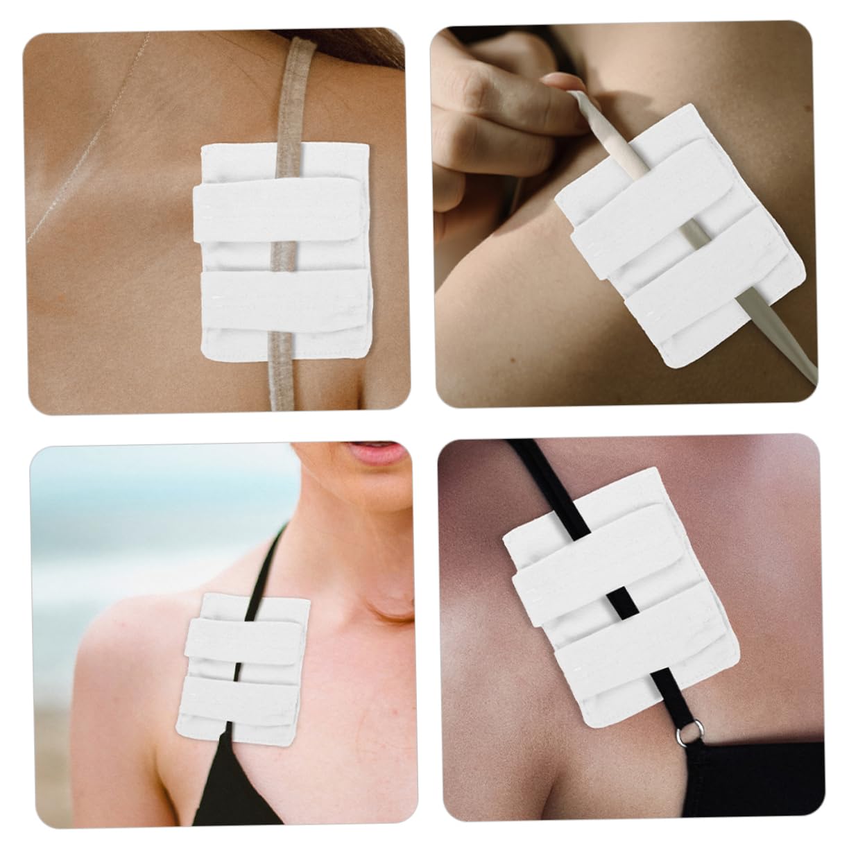 ERINGOGO Strap Cushion Reusable Pillow for Heart Reduces Friction and Pain Soft and Skin-Friendly