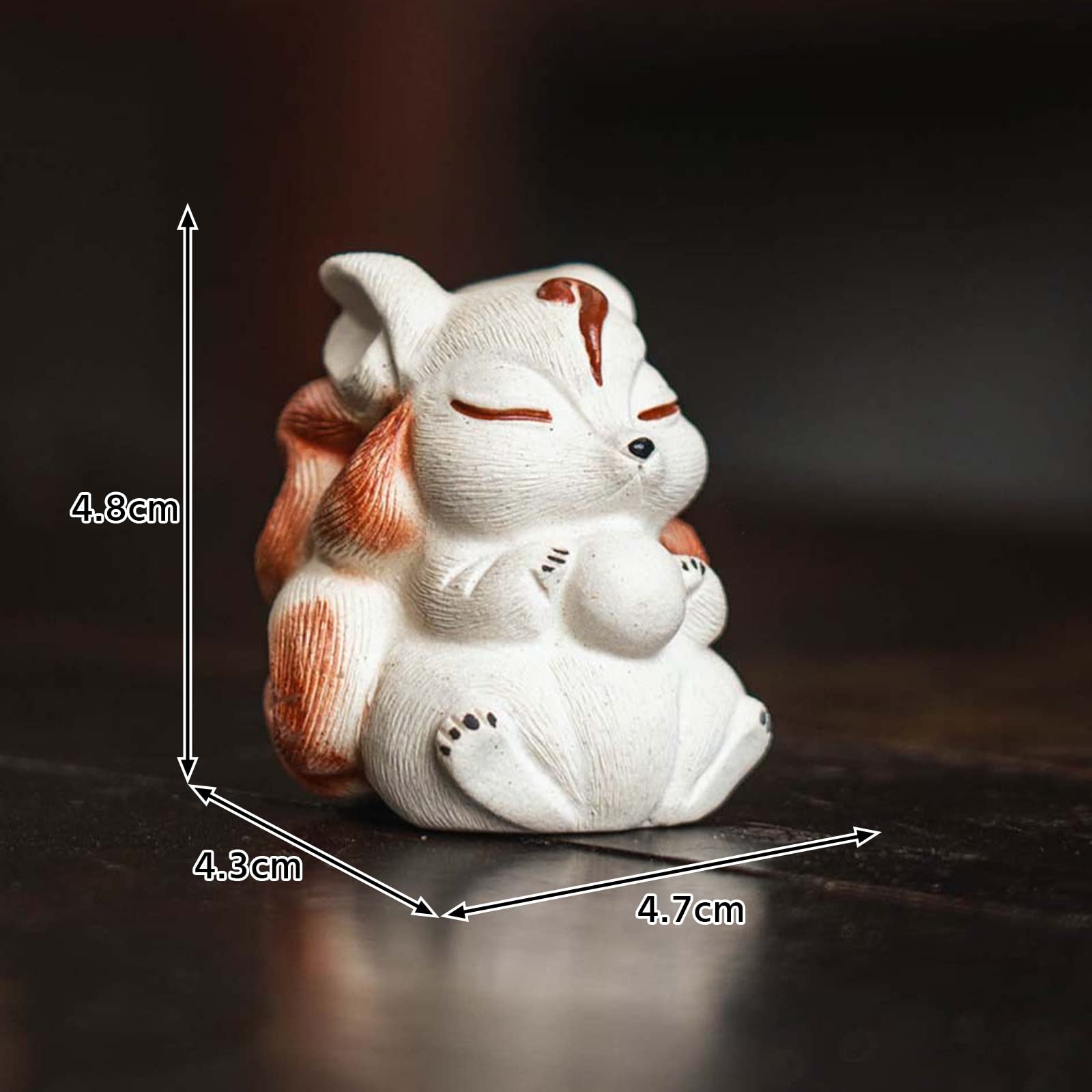 Amazon.co.jp: 狐オーナメント インテリア置物 九尾の狐 グッズ 展示用