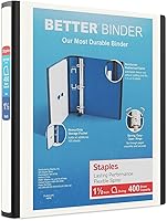 Vista 54 de Carpeta Staples Better, 2 pulgadas, Roja