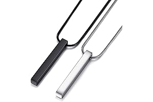 Stainless Steel Bar Pendant Necklace: The Ultimate Accessory for Style and Meaning