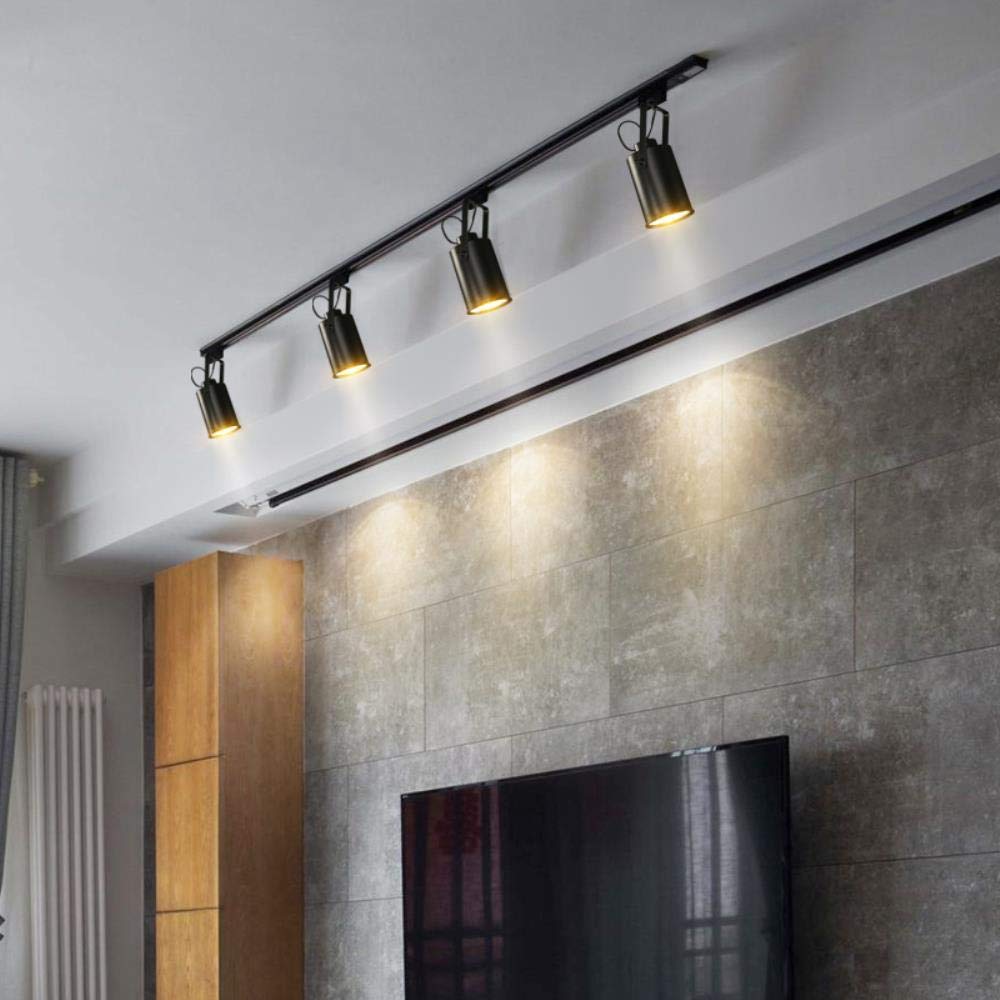 Lampe LED Sur Rail 12W - Éclairage D'accent Pour Boutique, Exposition, Intérieur - Tête Réglable, Lumière Chaude