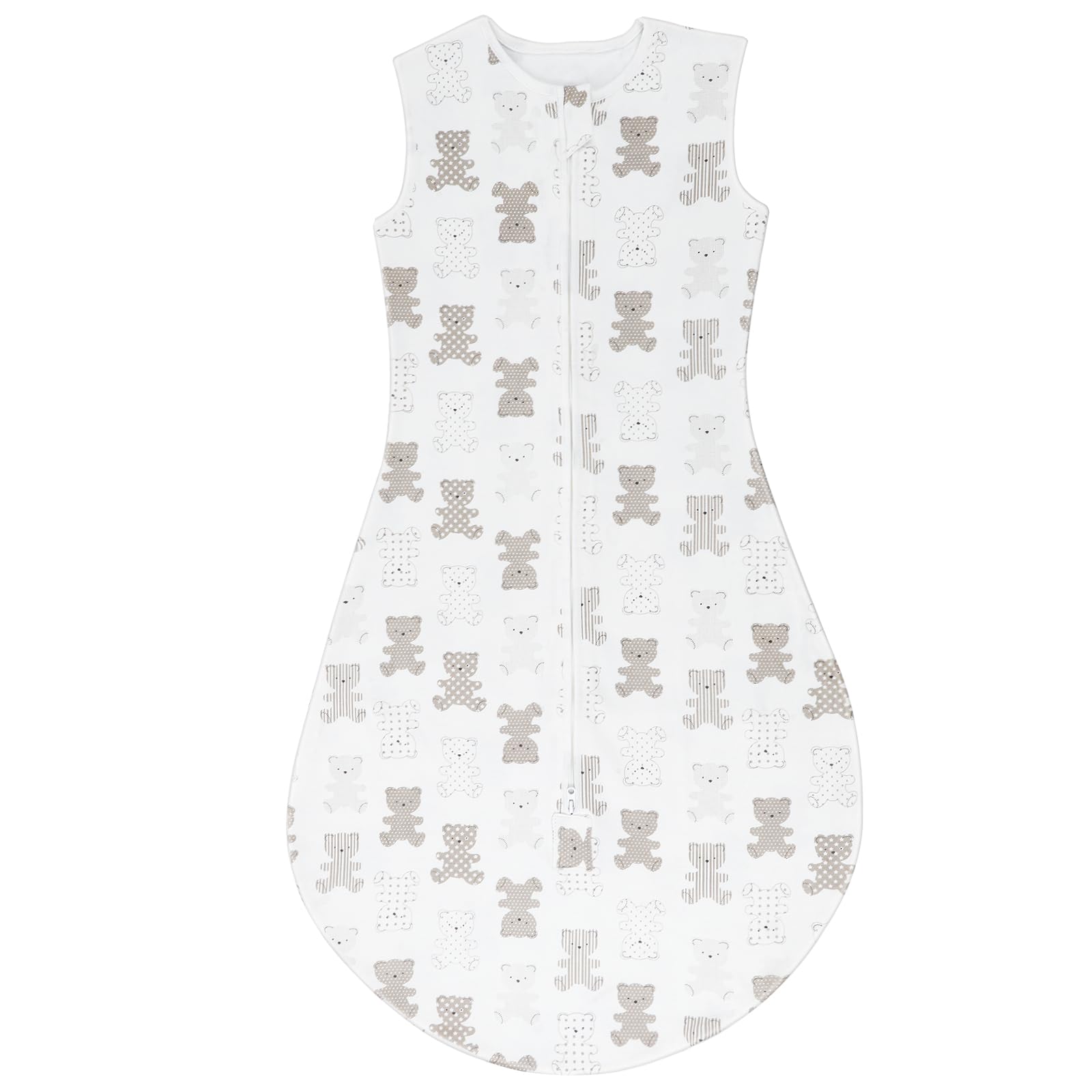 TOGOU2S Sommerschlafsack Baby 0.5 Tog Schlafsack Baby Sommer 100% Baumwolle Sommerschlafsack Baby Atmungsaktiv Schlafsack für Unisex Neugeborene Jungen Mädchen 0-6 Monaten