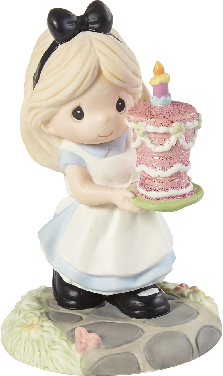 Precious MomentsWishing You A Happy Un-Birthday Alice in Wonderland Figurine