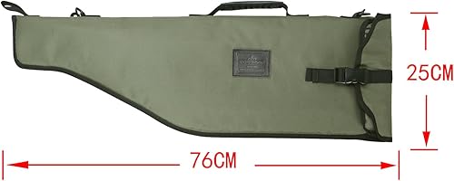 Miniatura 4 de TOURBON Bolsa de transporte de pistola de 28 pulgadas y alfombrilla de limpieza para pistola enrollable