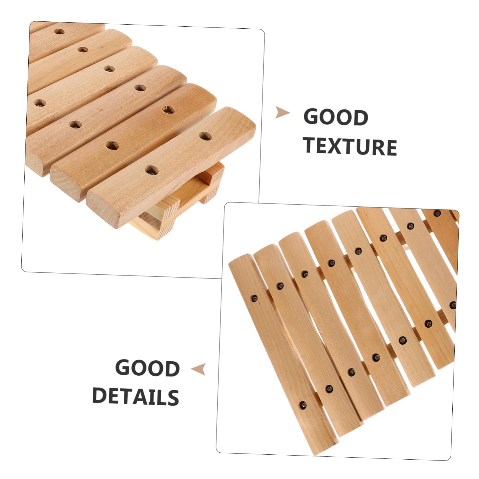 Xilofono 15 Note in Legno e Plastico Strumento Orff per Ragazzo Ragazza | Educazione Musicale a Casa e Asilo, per Principianti e Toddler, Facile da Imparare