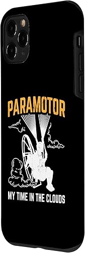 Miniatura 2 de iPhone 11 Pro Paramotor Tiempo En Las Nubes Powered Parapente Case