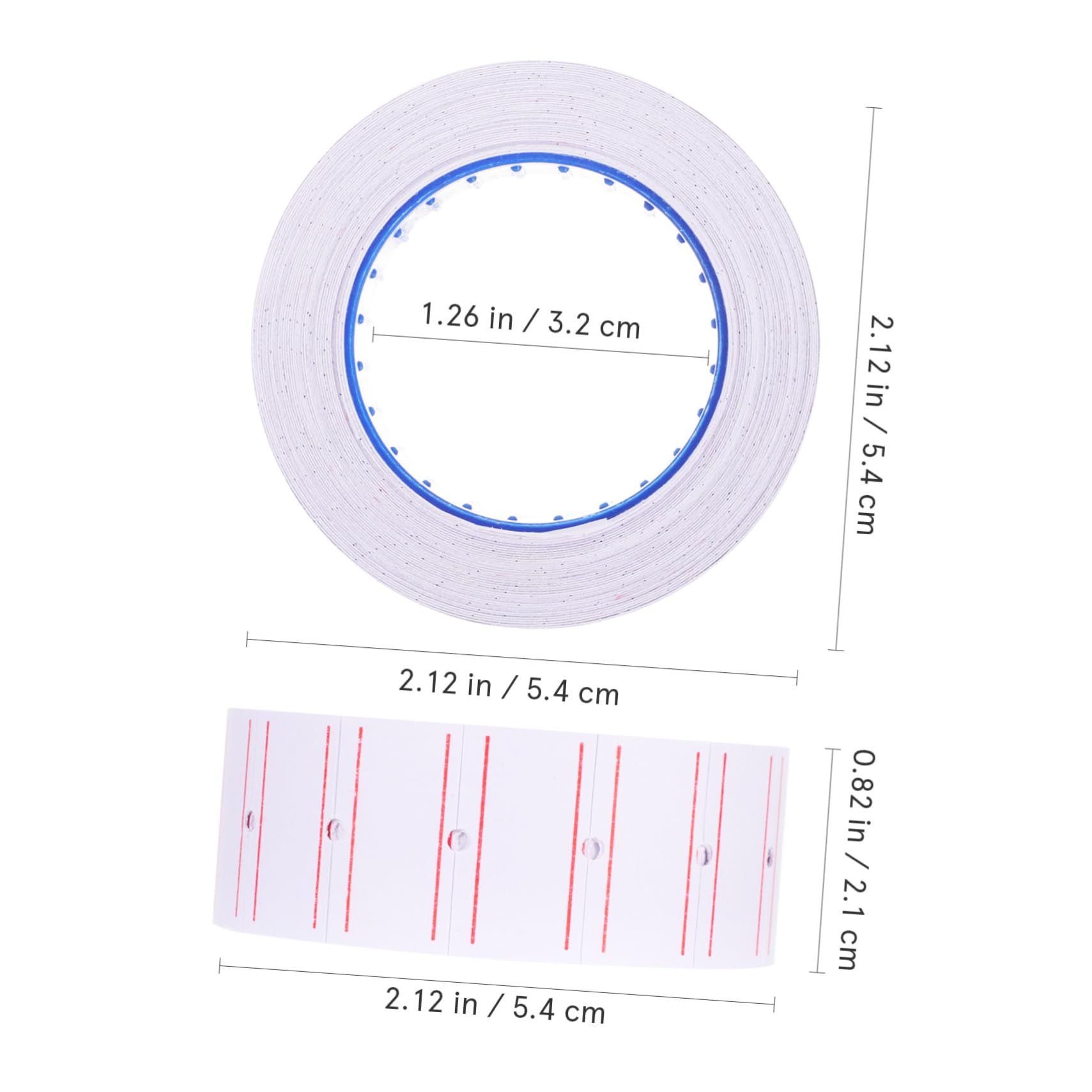 GRIRIW Sale Tags for Crochet Items: 550 Labels Per Roll 10 Rolls of Sticker Paper Excellent Adhesi