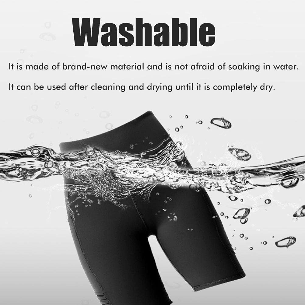 RSPD Women Yoga Pants with Pockets Hip-Lifting EMS Fitness Pants for Yoga Running-M Black - Image 5