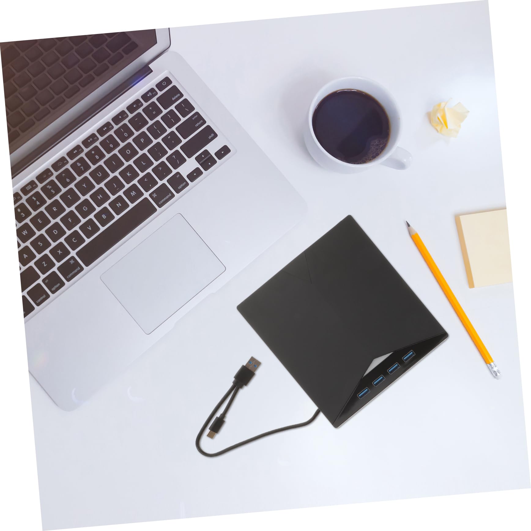 Housoutil Multi-Functional ROM Type-c 3.0 External DVD Burner USB 3.0 DVD ROM Burner Portable Computer Drive