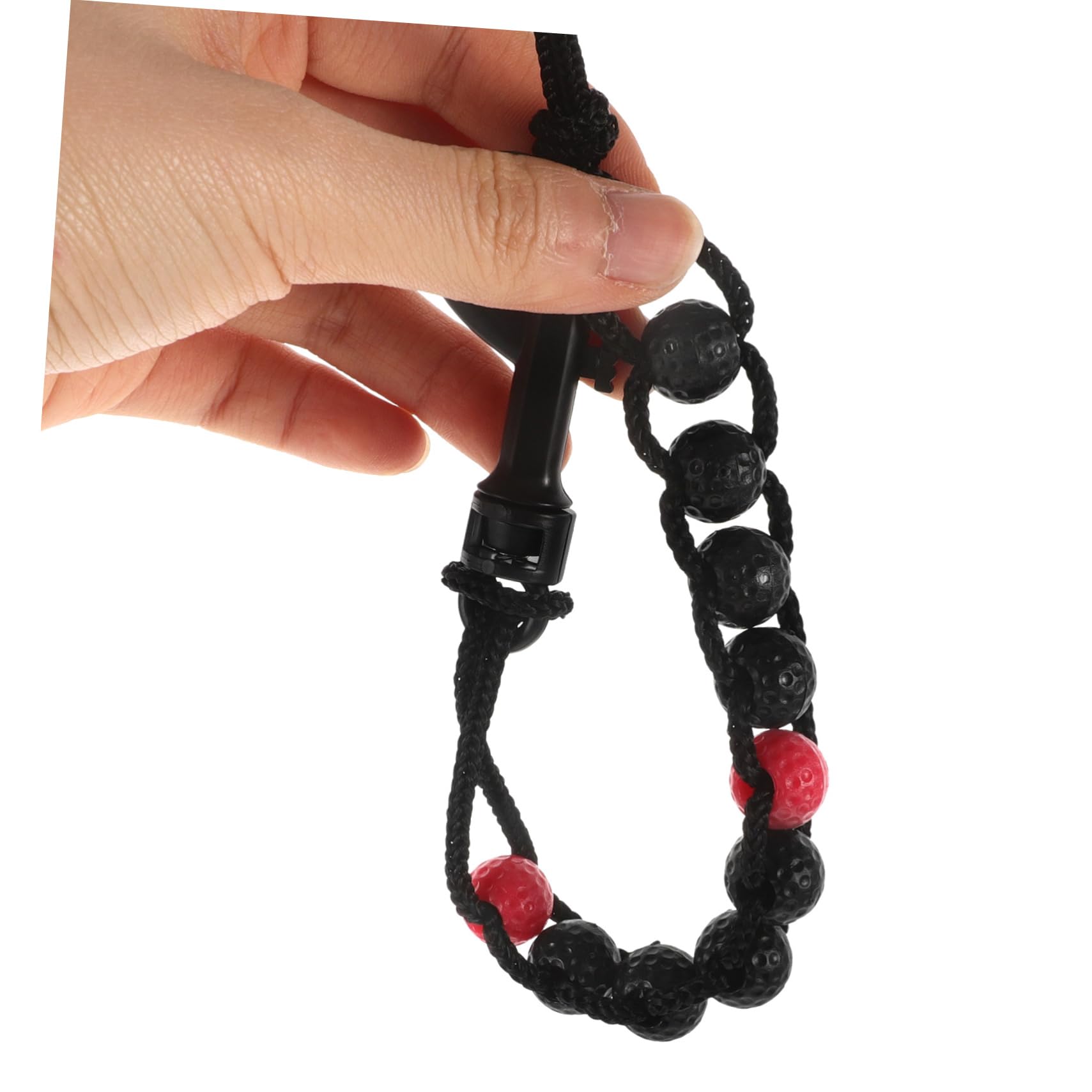 Contador De Puntuación De Pulsera De Negro Blanco Accesorio Práctico para Golfistas Contador De con Bolas para Puntuación