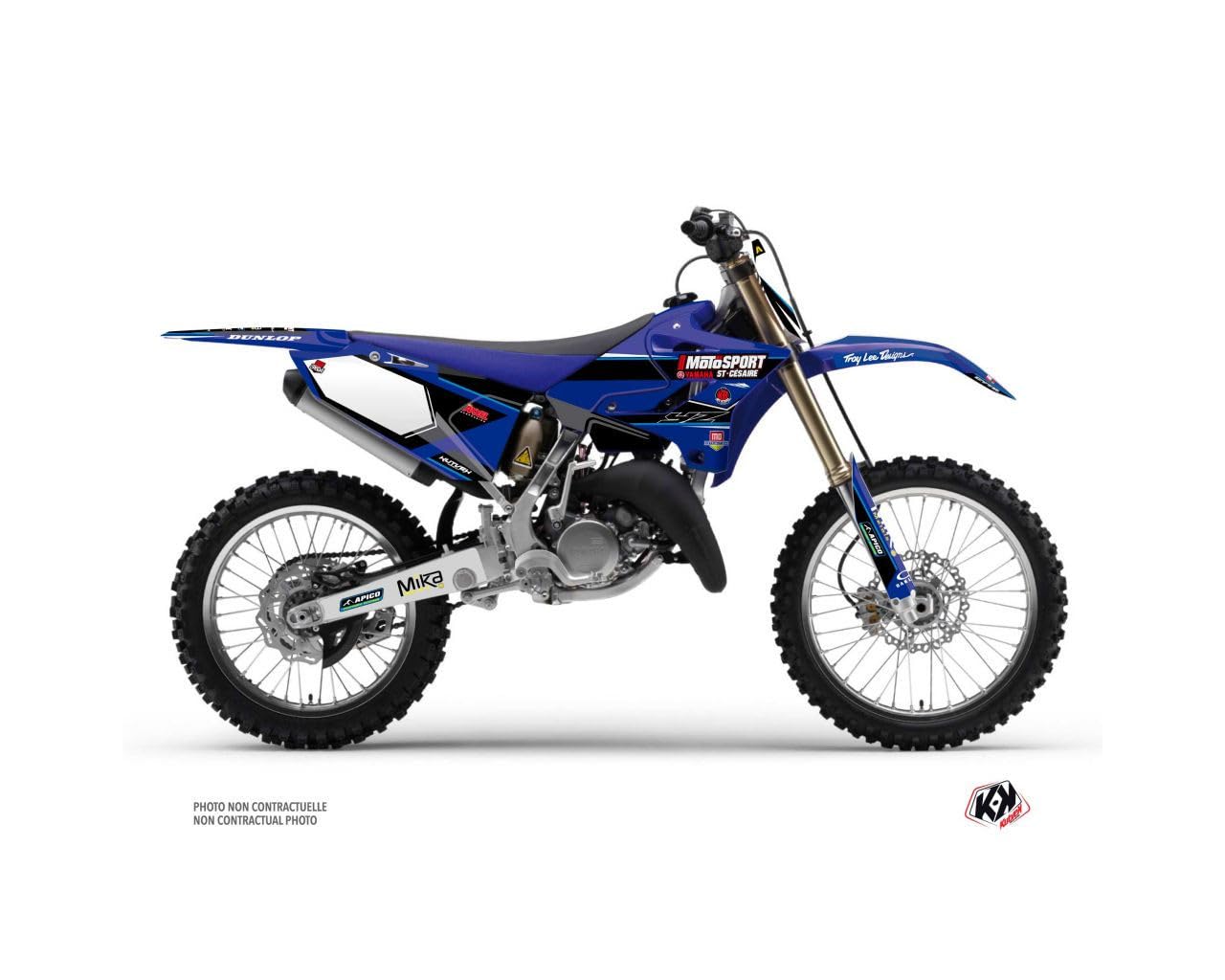 Kit deco moto cross Kaven Benoit K21 para dominar los circuitos de 250 YZ