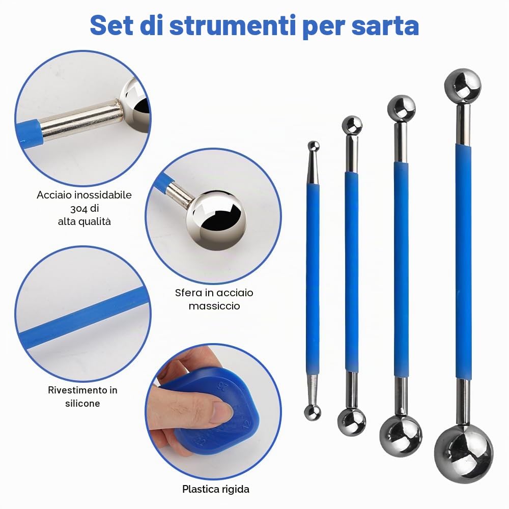 Set di 9 Strumenti per Calafataggio,Spatole per Silicone,Kit di Raschietto Spatola per Sigillante,Tira Silicone per Angoli con 23 Forme Diverse,Spatola per Silicone per Stanza da Bagno Cucina