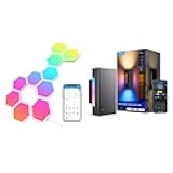 Glide Hexa Light Panels Bundle Outdoor UpDown Wall Light