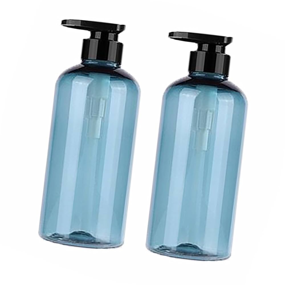 シャンプー 500ml + 詰め替え用 2個セット Amazon｜シャンプーボトル ディスペンサー 詰め替えボトル 2本