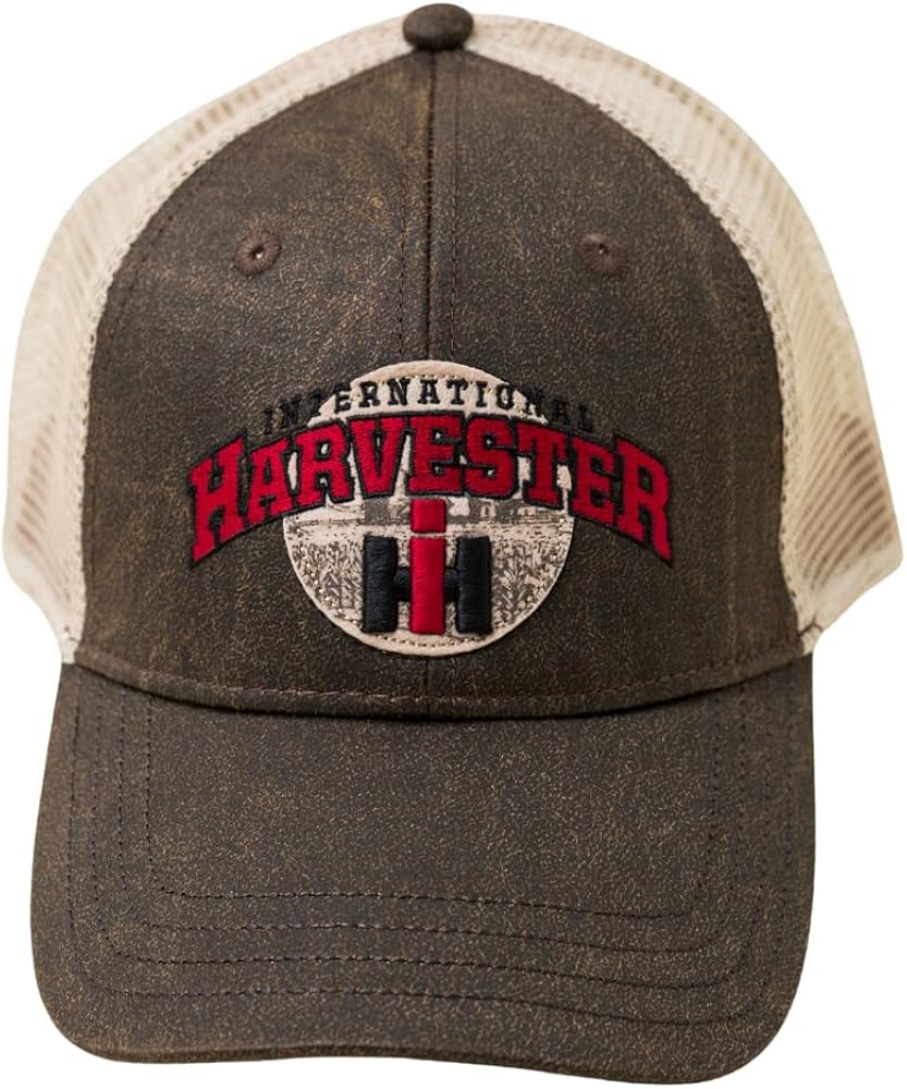 International Harvester Men's Adjustable Snapback Trucker Hat