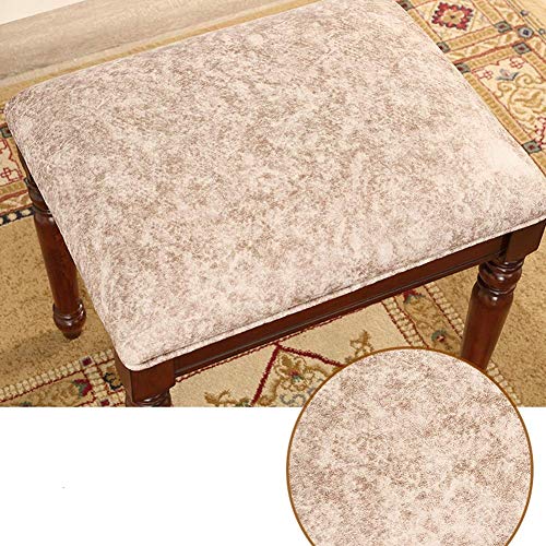 Tabouret de coiffeuse confortable en bois pour éviter la fatigue - 6