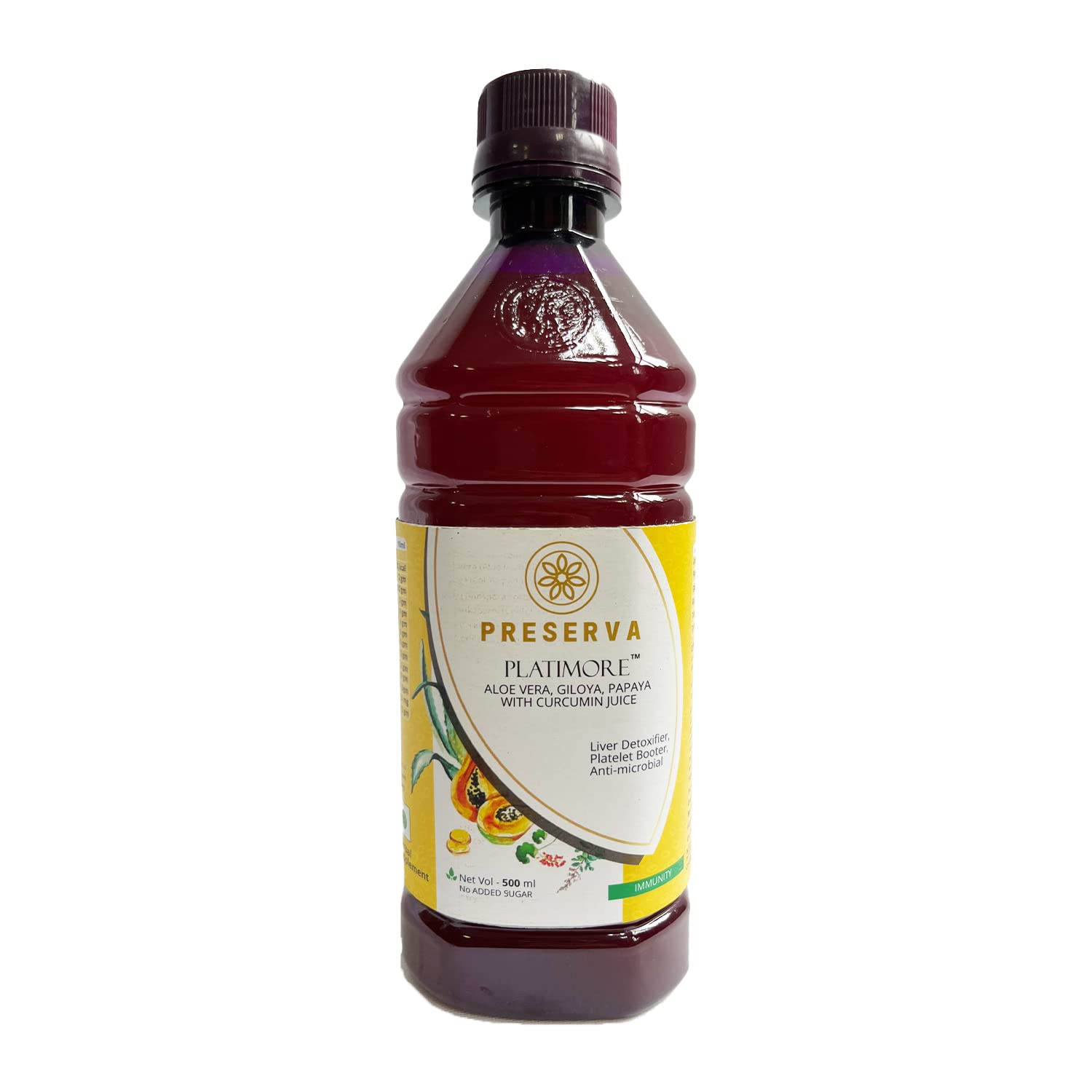 Preserva Wellness Platimore Aloe Vera Curcumin Juice - 500 Ml (B01MT8WFCC) Amazon Price History, Amazon Price Tracker
