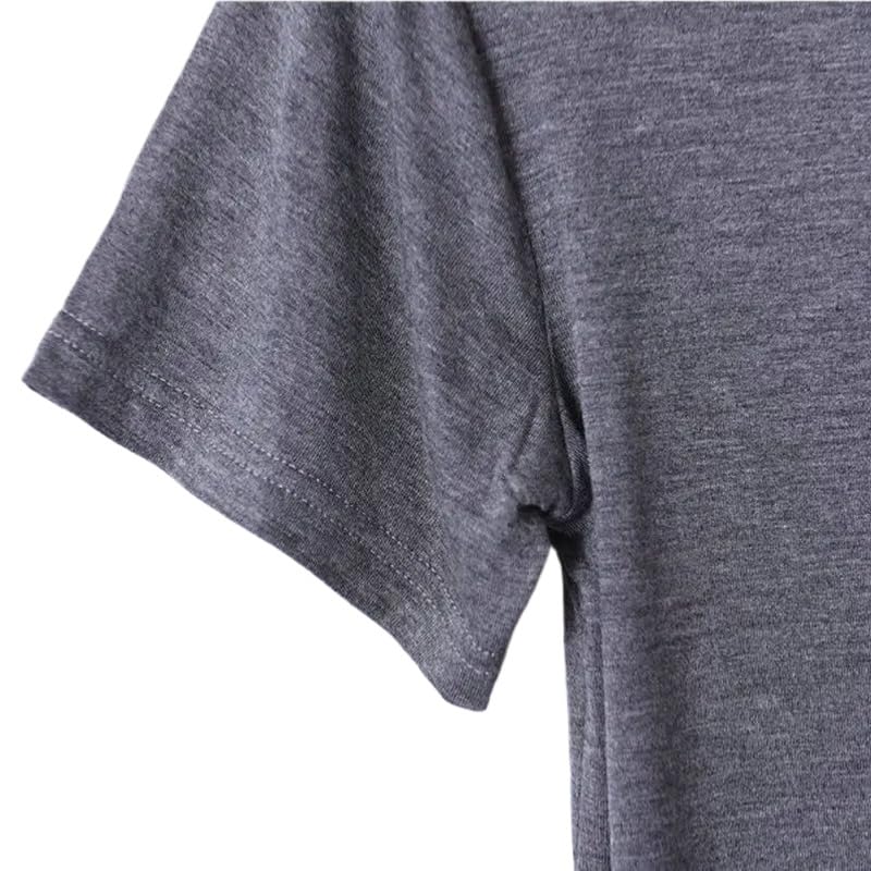 Conjunto De Pijama De Dos Piezas para Hombre - Ropa De Verano De Talla Grande para El Hogar, Pantalón Corto Informal Suave, Tops De Manga + Pantalones Cortos, L-8Xl con Bolsillos, Ropa De D