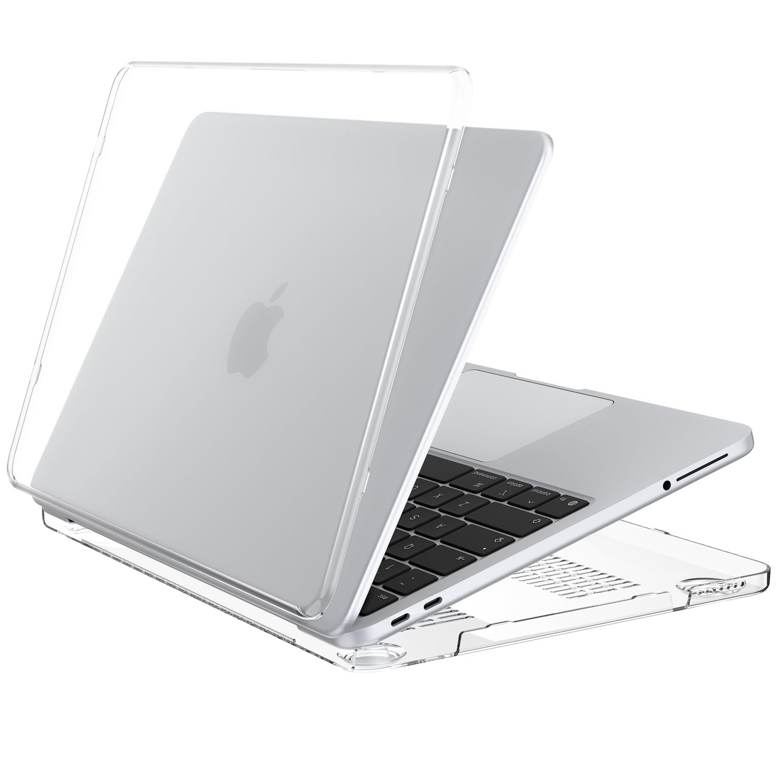Coque Compatible MacBook Neo A18 Pro A3404 13 Pouces 2026, Étui Protection Rigide Brillante Transparente
