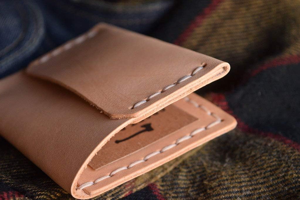 Insider Wallet, Leather Handmade Cash and Card Bifold USA Handmade Idaho