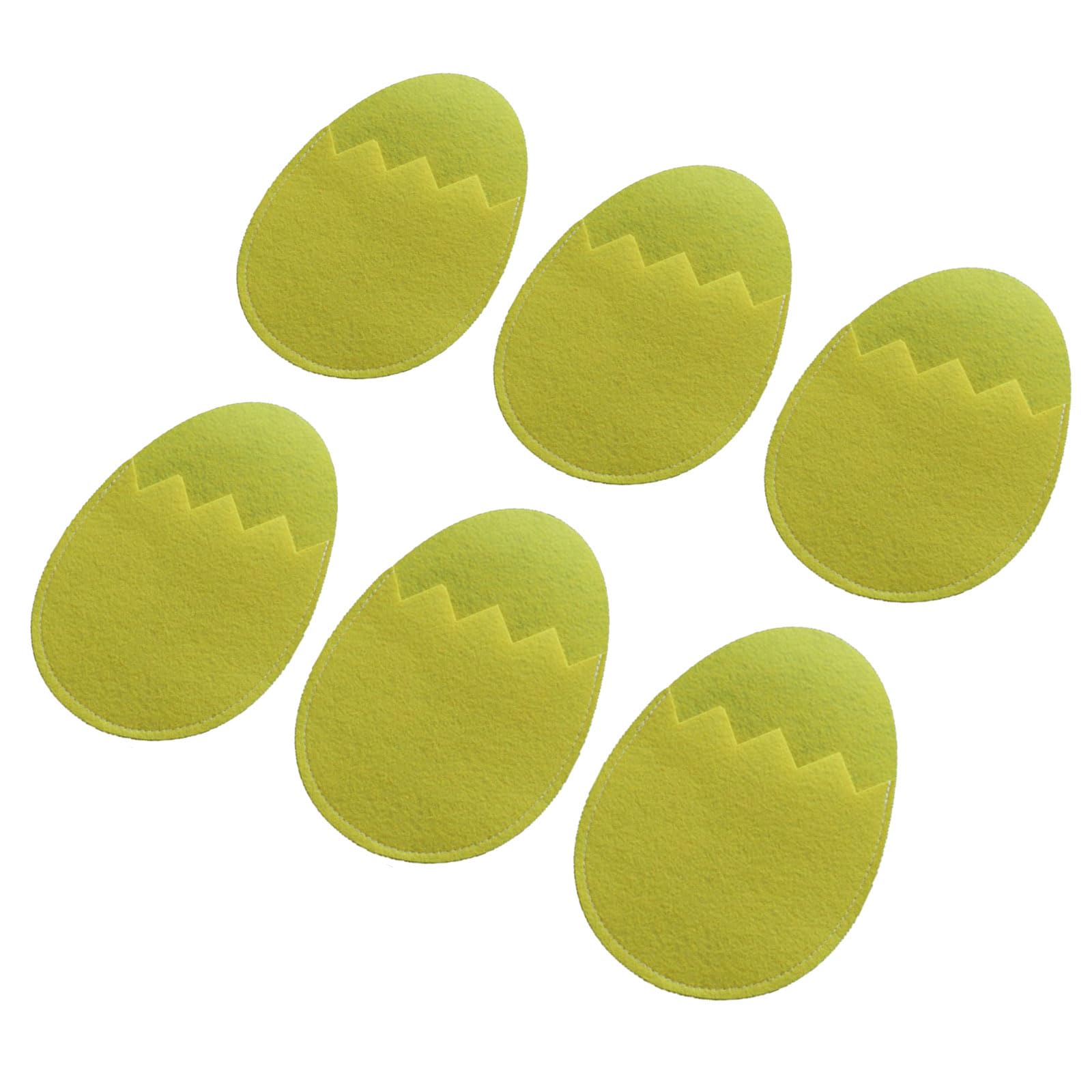 Msioytog 6PCS Easter Eggs Cutlery Bags Fabric Silverware Holders Silverware Holders Perfect for Holiday Gatherings Easter Eggs Cutlery Holderss
