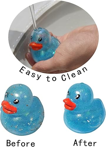 Miniatura 6 de Paquete de 12 bolas de estrés con brillantina suaves y elásticas, juguete sensorial para aliviar el estrés, juguetes para la ansiedad para niños,