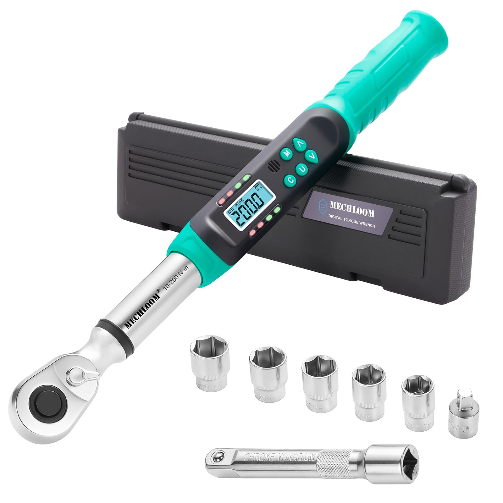 Digital Torque Wrench - 7.4-147.5 ft-lb -1 Digital Torque Wrench - 7.4-147.5 ft-lb -1