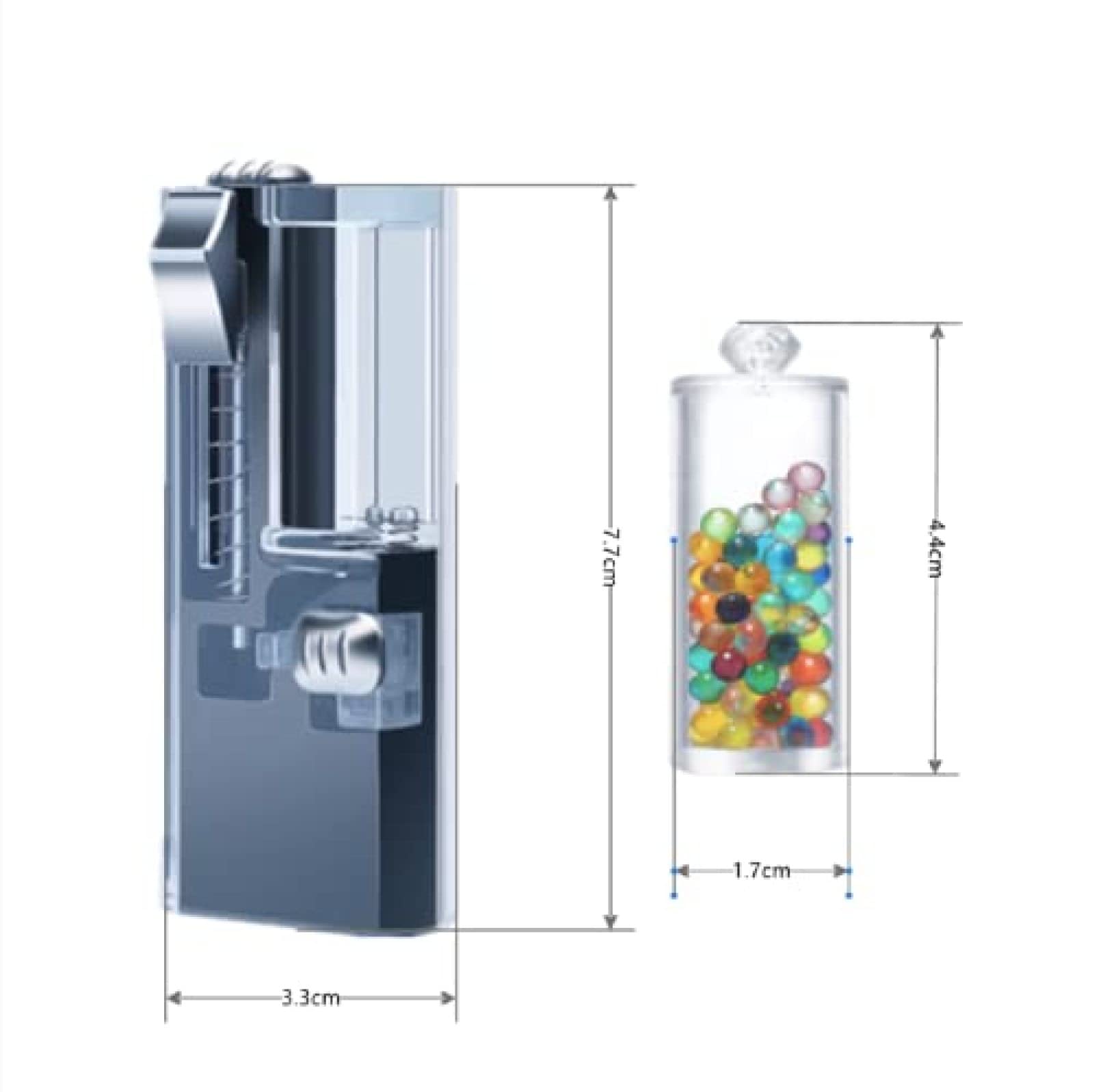 cigarette machine tobacco Black Portable Tobacco Injecter Cigarette Making Machine 5.5IN x 8IN