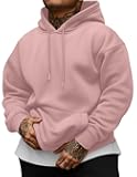 Men's Cotton Hooded Sweatshirt Casual Long Sleeve Pullover Hoodies Drawstring Collar Kanga Pocket Fashion Shirts