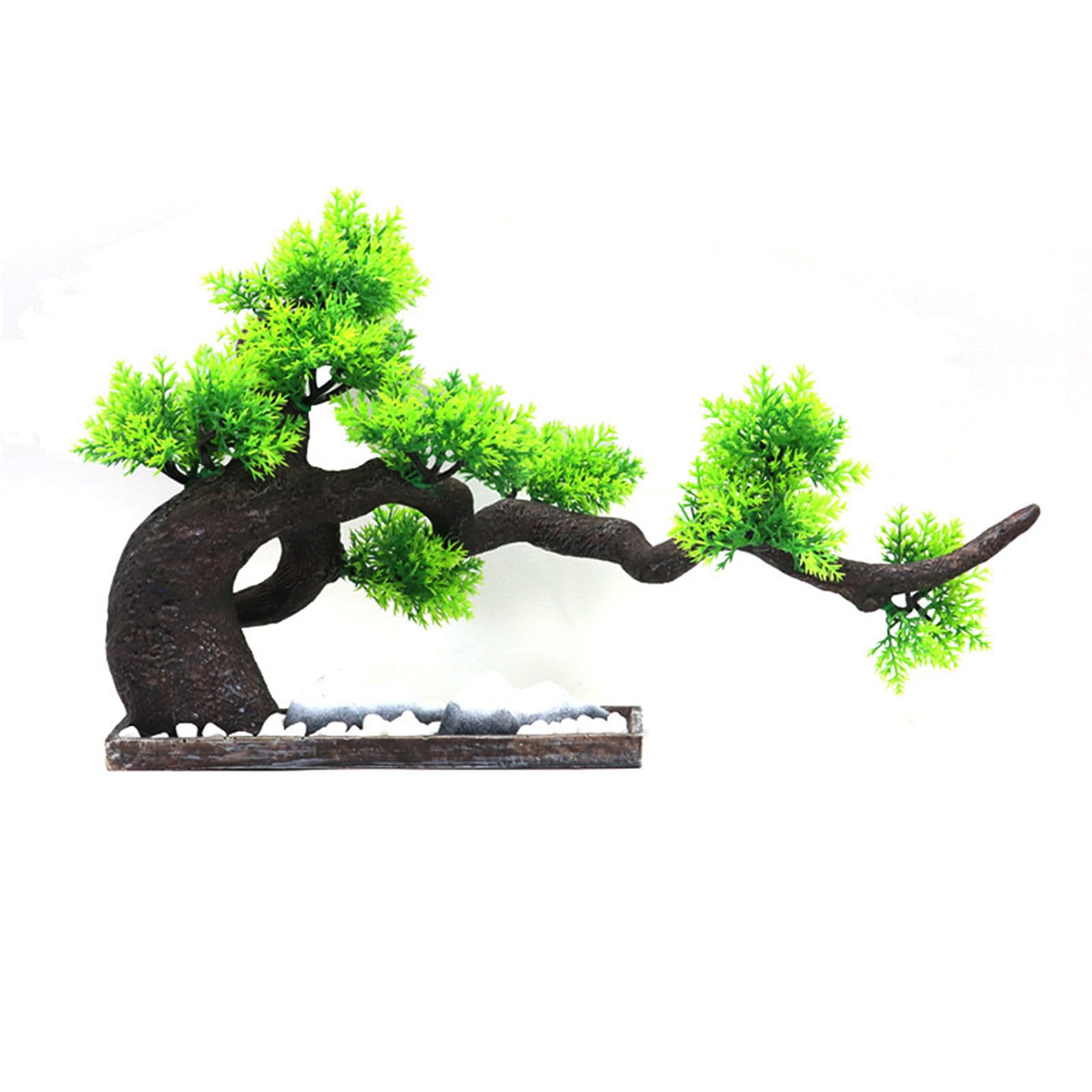 Oxxggkao Artificial Tree Plant Landscape Tree for Aquascaping MultiLevel Shelter Place for Fish and Shrimp Safe Habitats Fishtank Artificial Plant