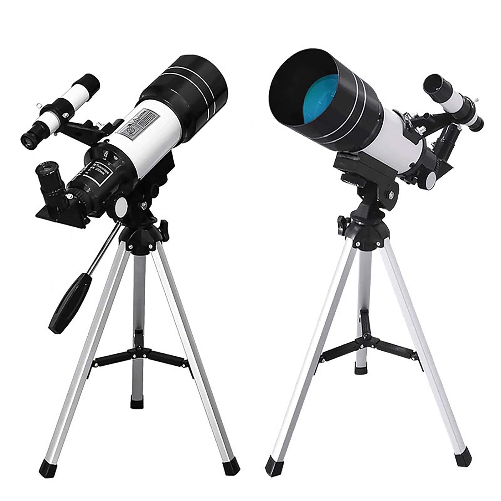 Teleskop dla astronomii dla dzieci śli początkujący, szybki teleskop refraktorowy dla astronomii 70 mm Aperture 400 mm Telescope z statywem