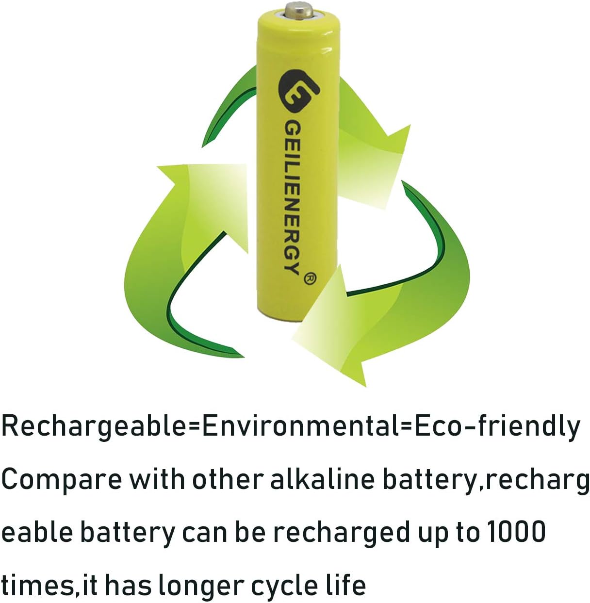 Solar Light Batteries AA 600mAh 1.2V Rechargeable for Garden Lights Remotes Mice(Pack of 20) image 4
