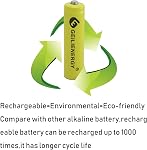 12 Pack Solar Light AA Rechargeable Batteries Ni-CD 800mAh,NiCd AA Rechargeable Batteries for Solar Lights Solar Lamp