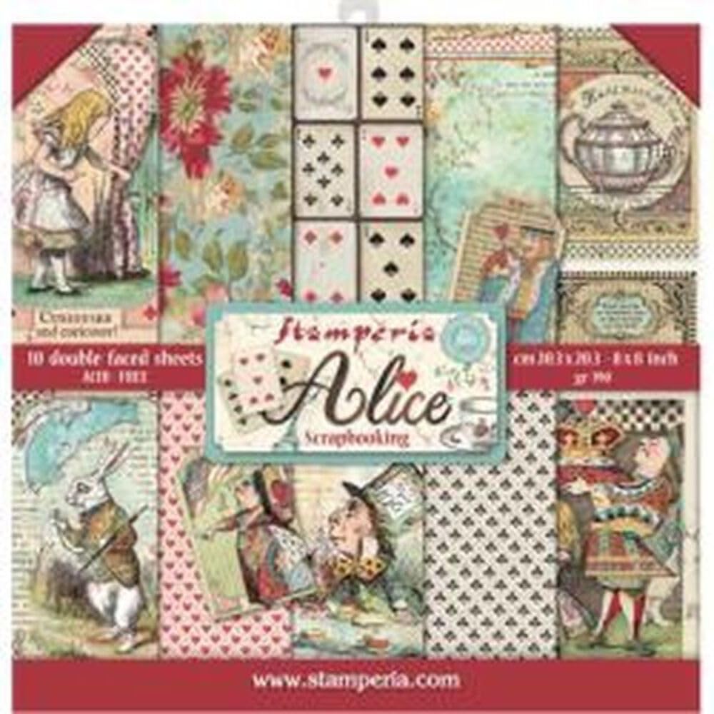 Amazon.co.jp: 【スタンペリア】8インチ ペーパーパッド ALICE