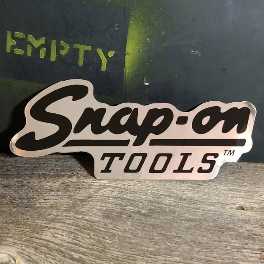 snap-on   ノベルティ  ステッカー Amazon.com: GOMOSU 3D Design 120mm Snap On Tools Plastic