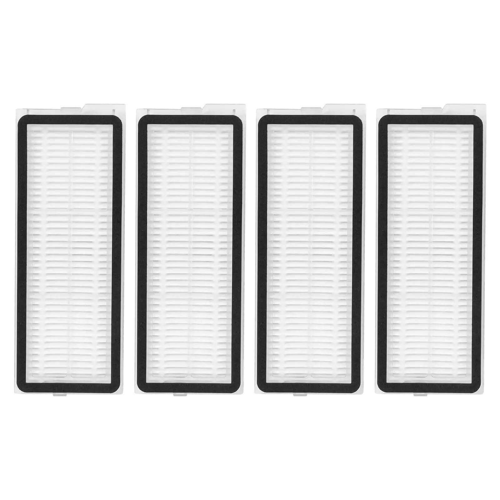 Qklyxr robot vacuum mop cloth Hepa Filter, for Roborock, for Qrevo S/Pro/Plus/Maxv/Curv/Curve/Edge Robot(4pcs Filters)