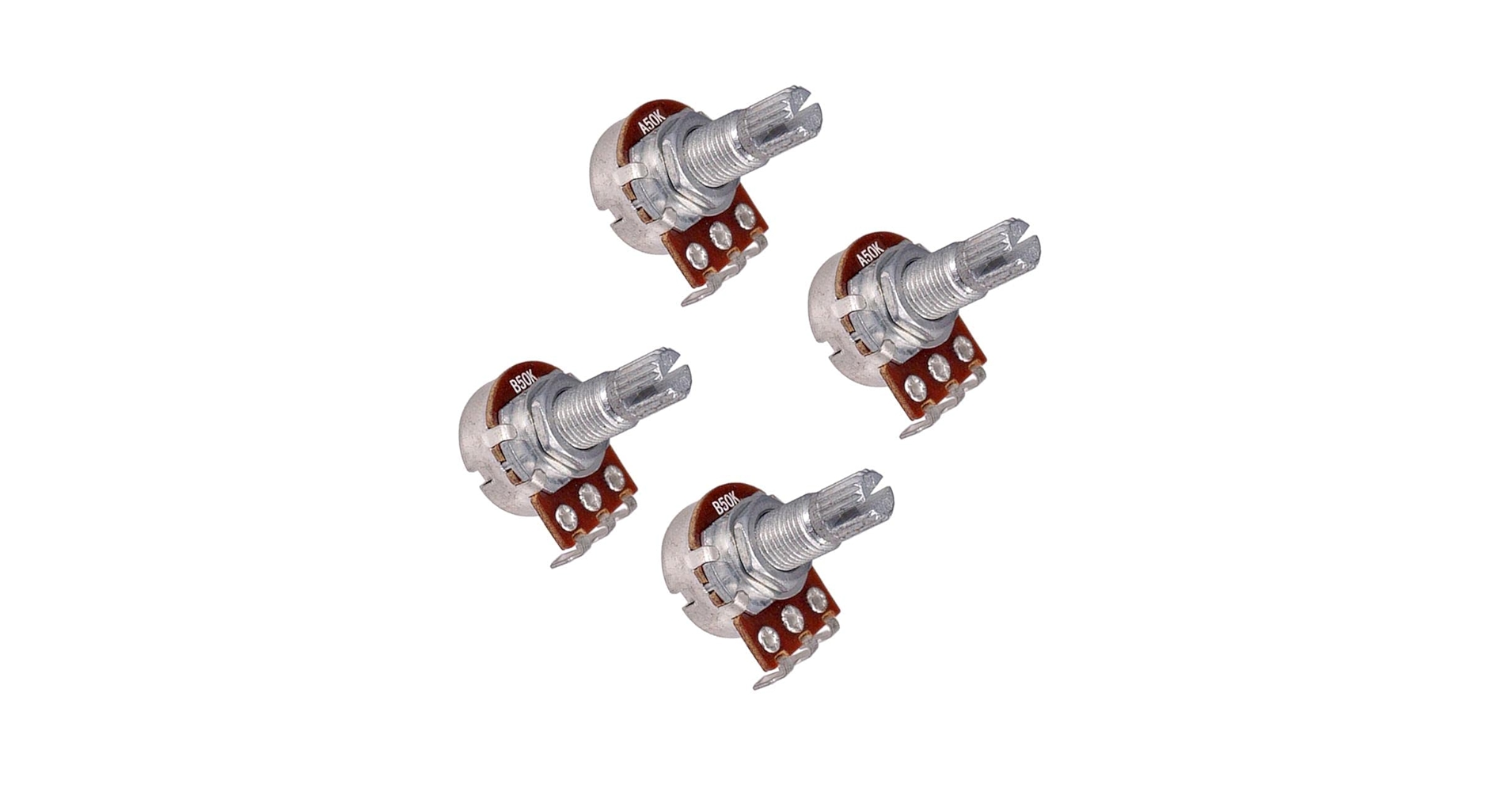 Amazon | Kioware 50k-オームロングシャフトギターボリューム