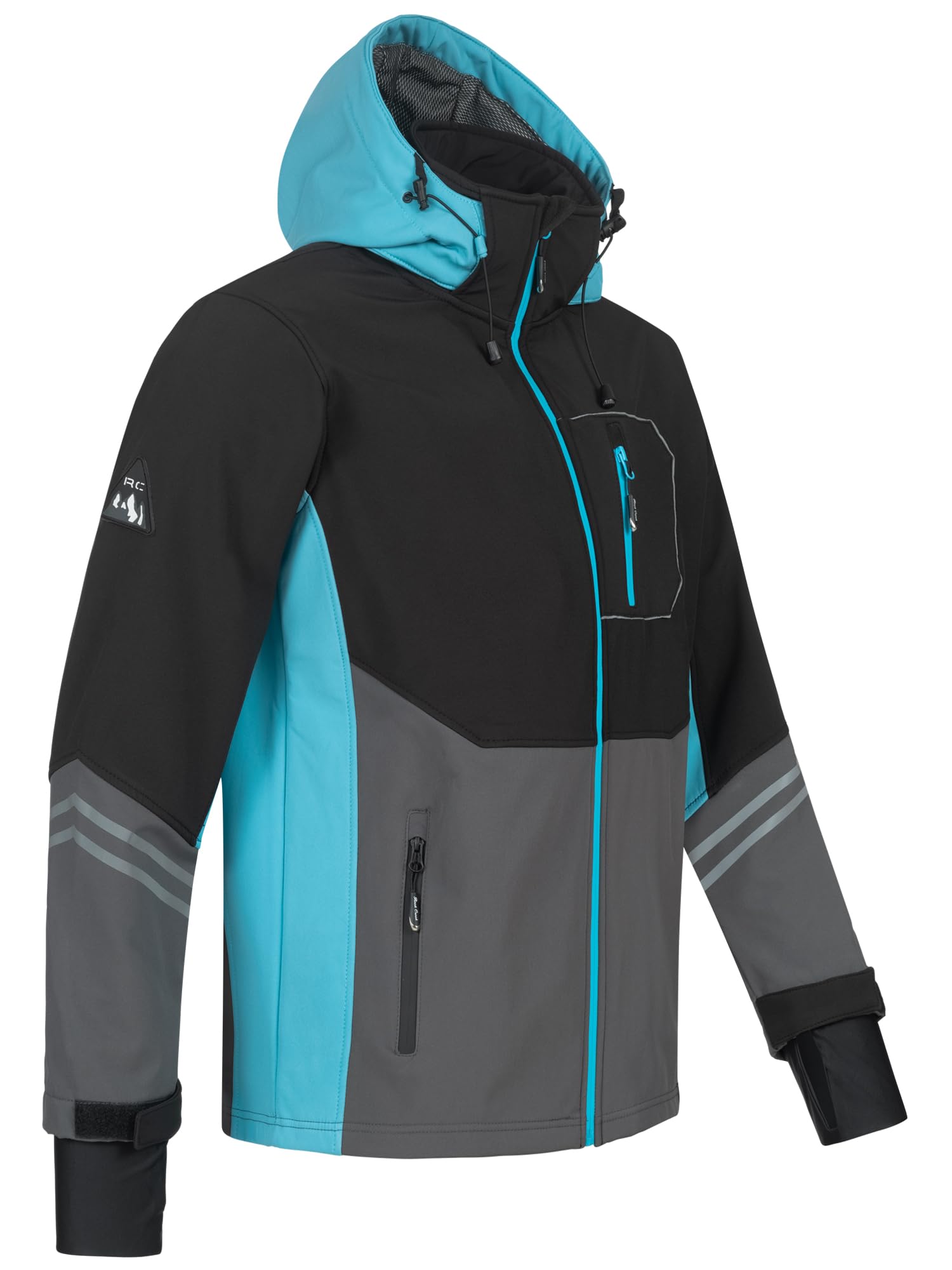 Rock Creek Giacca softshell da uomo Outdoor H-344