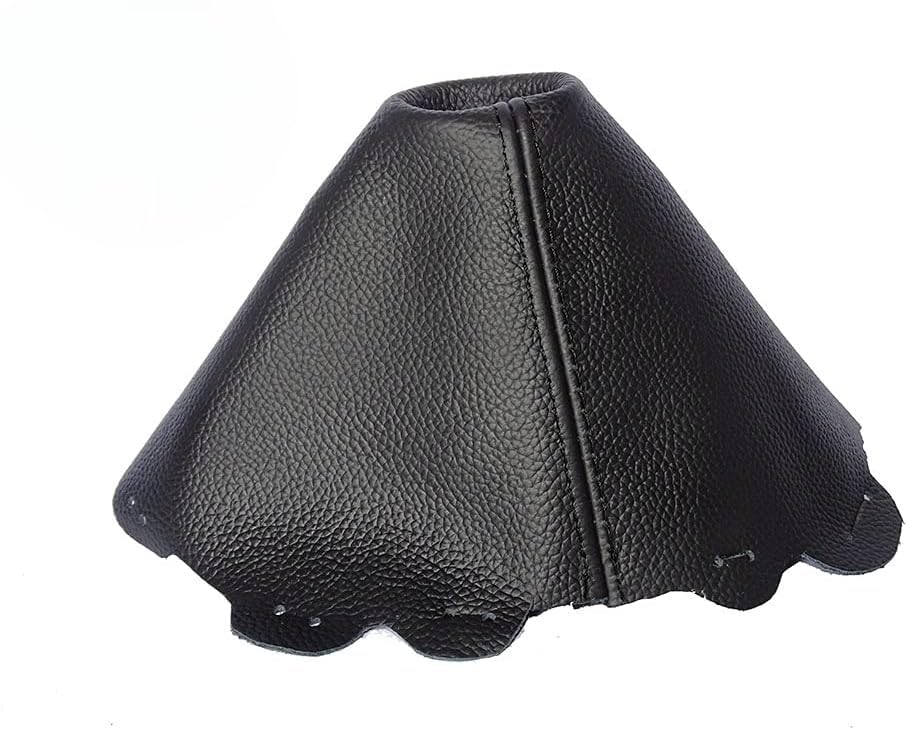 Grey Double Stitch For Mazda Mx5 Mk3 Nc 2005-2012 Leather Gear Handbrake Gaiter