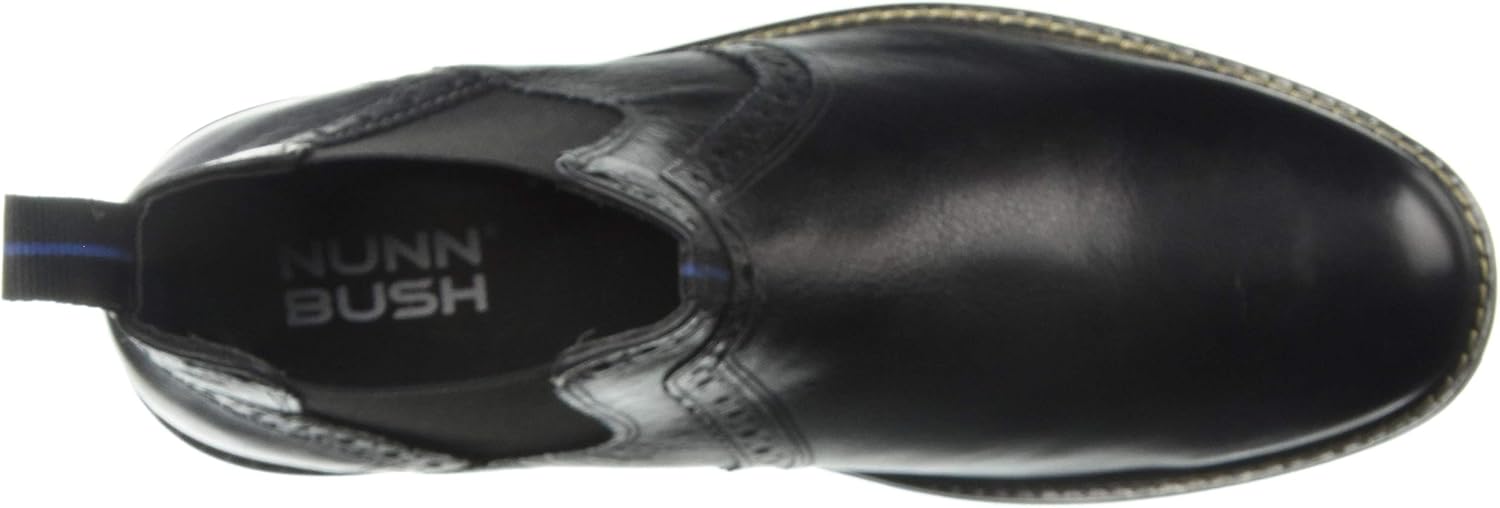 | Nunn Bush Men's Otis Classic Chelsea Boot with Comfortable KORE Lightweight Walking Technology | Chelsea