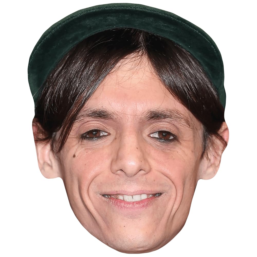 Lucio Corsi (Smile) Celebrity Mask, Flat Card Face, Fancy Dress Mask