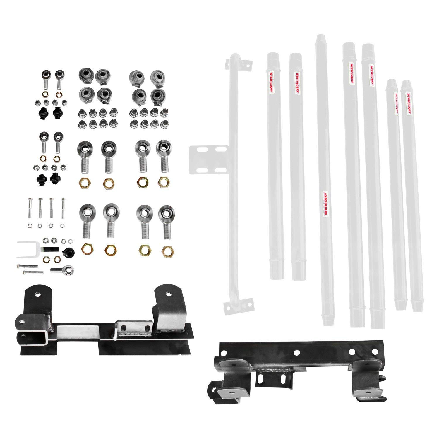 Steinjager J0046025 - Front and Rear Long Arm Travel Kit