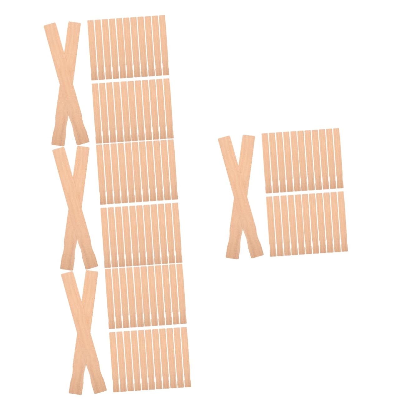 MAGICLULU 4 Sätze Holz Rührstäbe Für Farbe Manuelles Farbmischwerkzeug Leicht Und Für Bauprojekte Und Heimwerkerarbeiten Für Gleichmäßiges Von Farben 25 Stück * 4