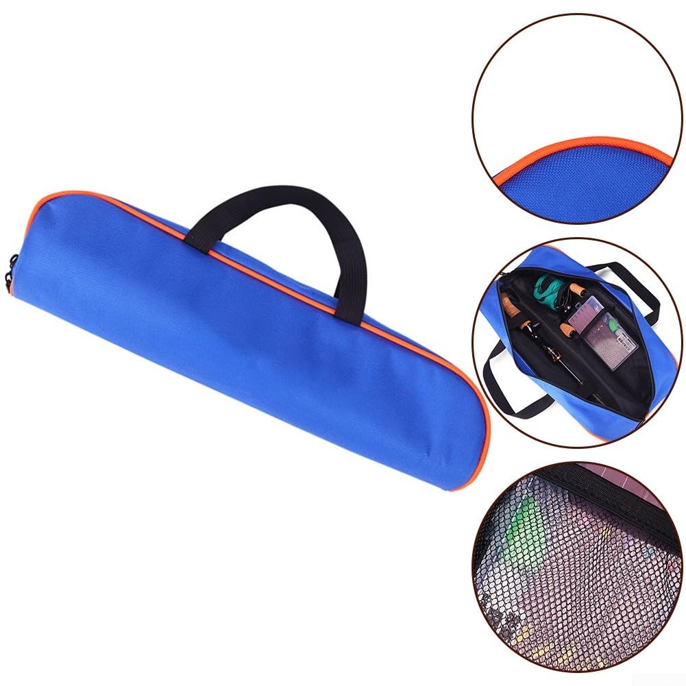 UFISH Borsa Canna Da Pesca A Mosca: Custodia Da Viaggio Impermeabile Per 2-5 Canne – Nylon Resistente (80-120 Cm)